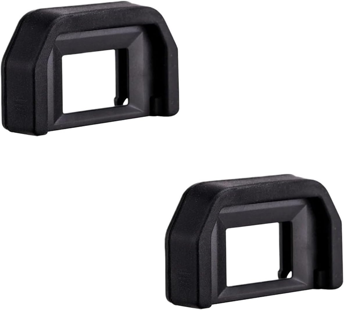 SGYYOFDP 2Pcs 800D 750D 700D 3000D 1500D 1300D 1100D 1000D 77D 250D 200DII Eyecup EF Soft Silicone Eyepiece Viewfinder