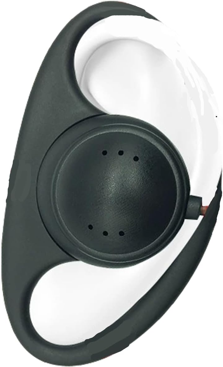 Generic 3.5mm MP3 Single Mono Earphone with D-Shaped Design Plug, Comfortable for Either Ear,Compatible Tour Guide