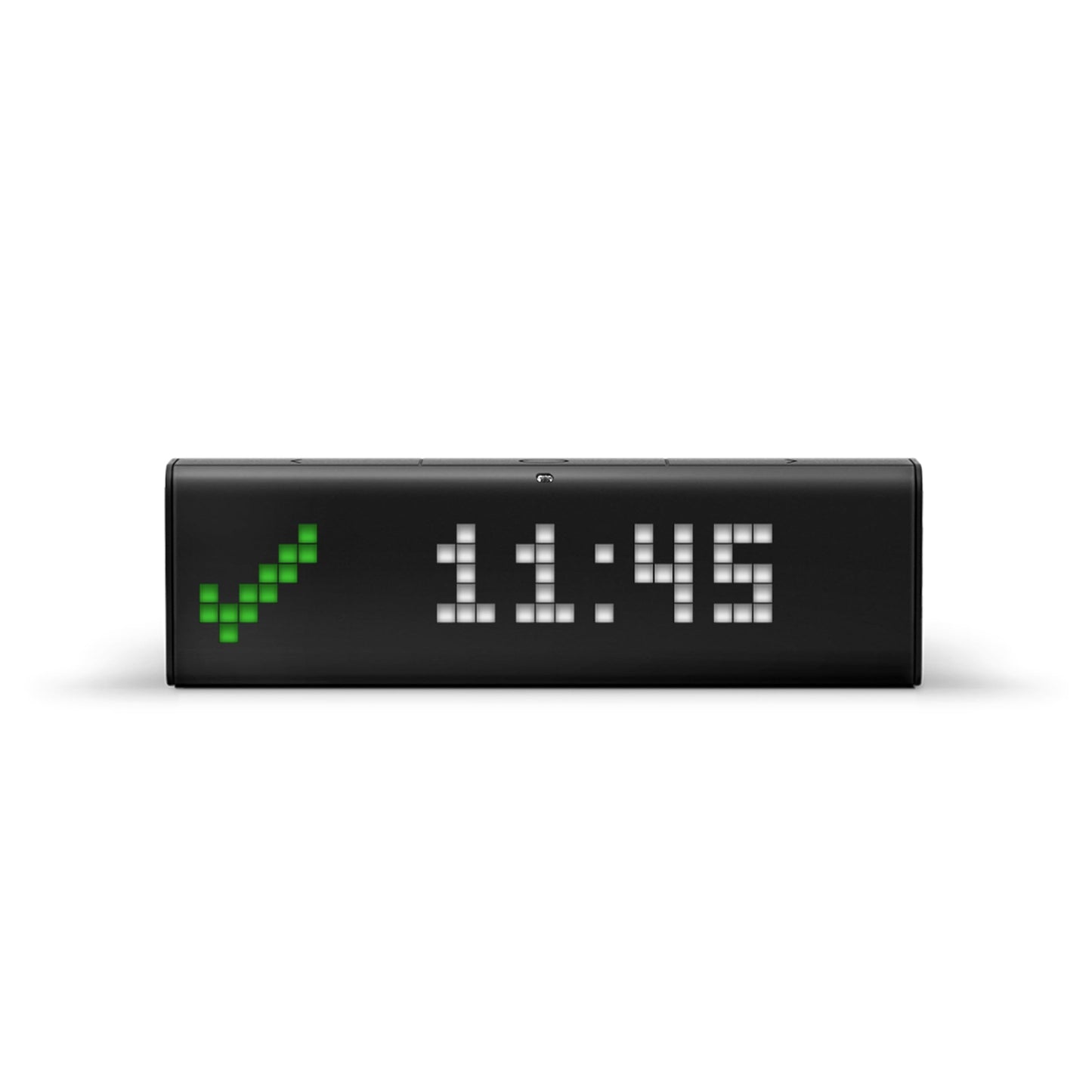 LaMetric TIME Wi-Fi Clock for Smart Home - Social Media Counter - Cinema Lightbox - Digital Alarm Clock with Weather - Retro Pixel Art Bluetooth Speaker with 37x8 LED Display