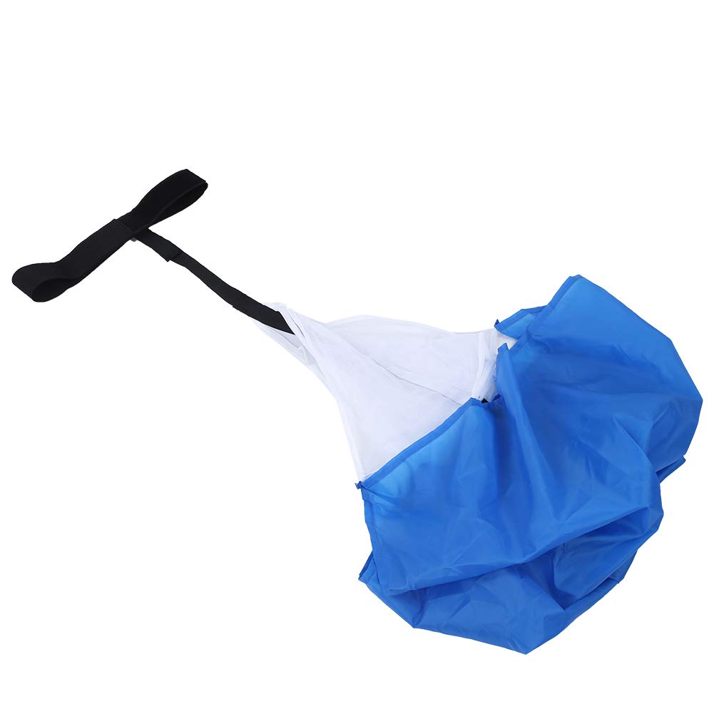 equlup Running Speed Training Parachute, Adjustable Resistance Training Umbrella 5-15kg Acceleration Soccer Trainer for Runner, Football, Soccer Drilling
