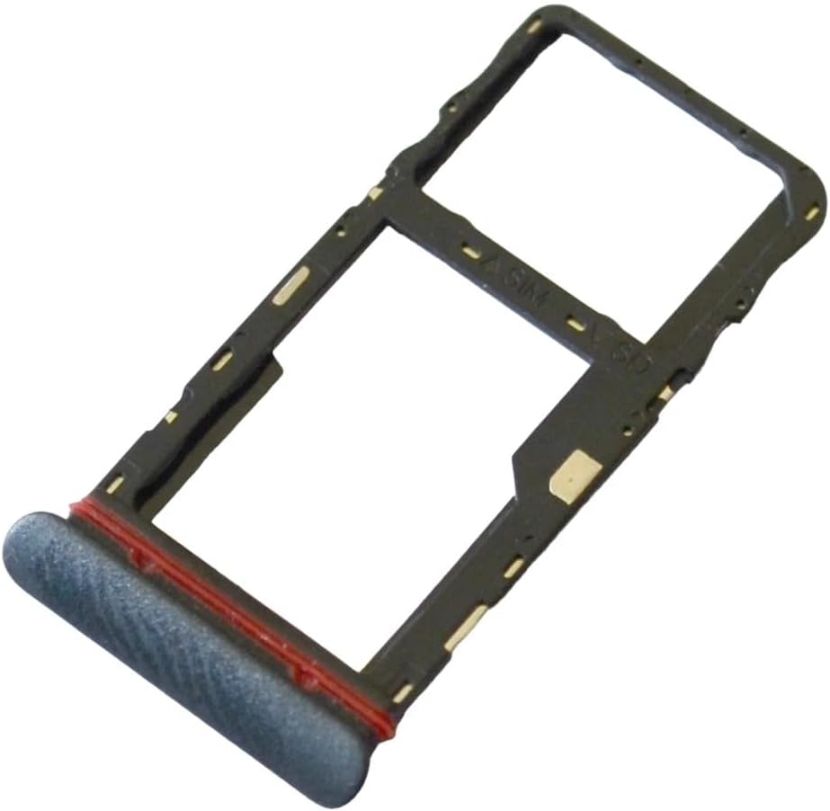 8 9137W SIM SD Card Tray Holder Slot Replacement Compatible with TCL TAB LE (Black)