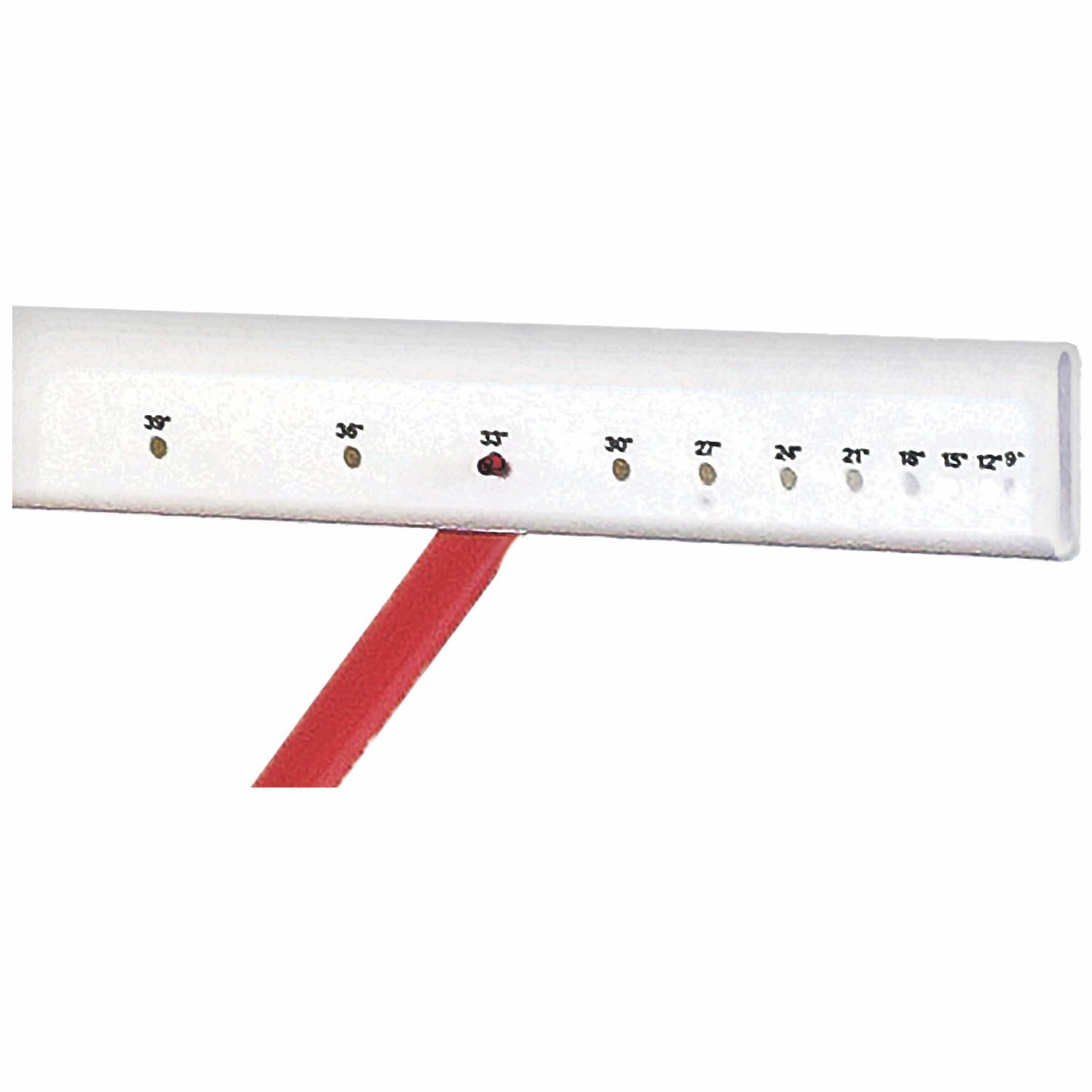 Champion Sports Adjustable Height Training Hurdle, Red