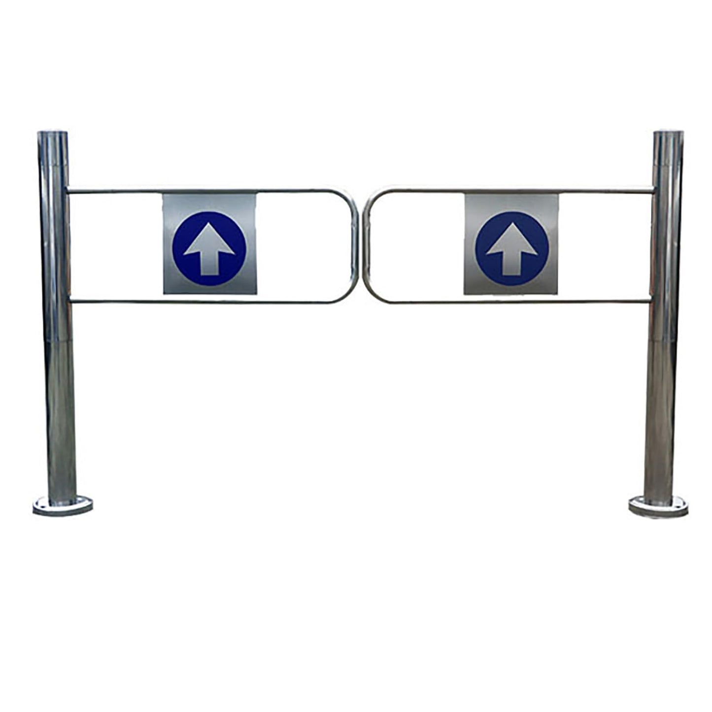 Stainless Steel Automatic Turnstile Gate - One-Way Access Control Barrier for Supermarkets, Retail Stores, and Public Areas - Enhanced ty Solution for Seamless Entry