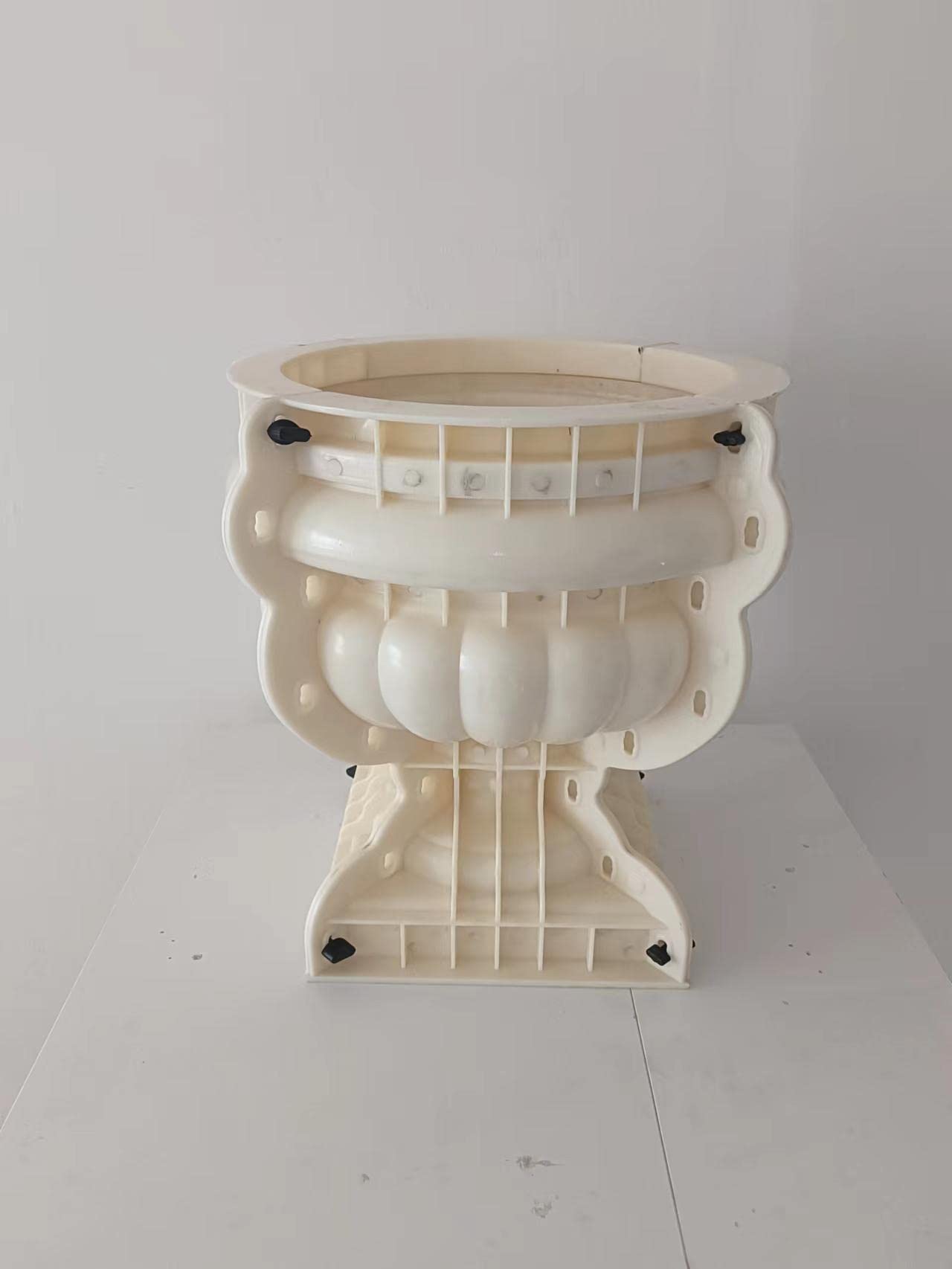 Reazone ABS Diameter 50cm Plastic Precast Concrete Flower Pot Planter Molds for Sale