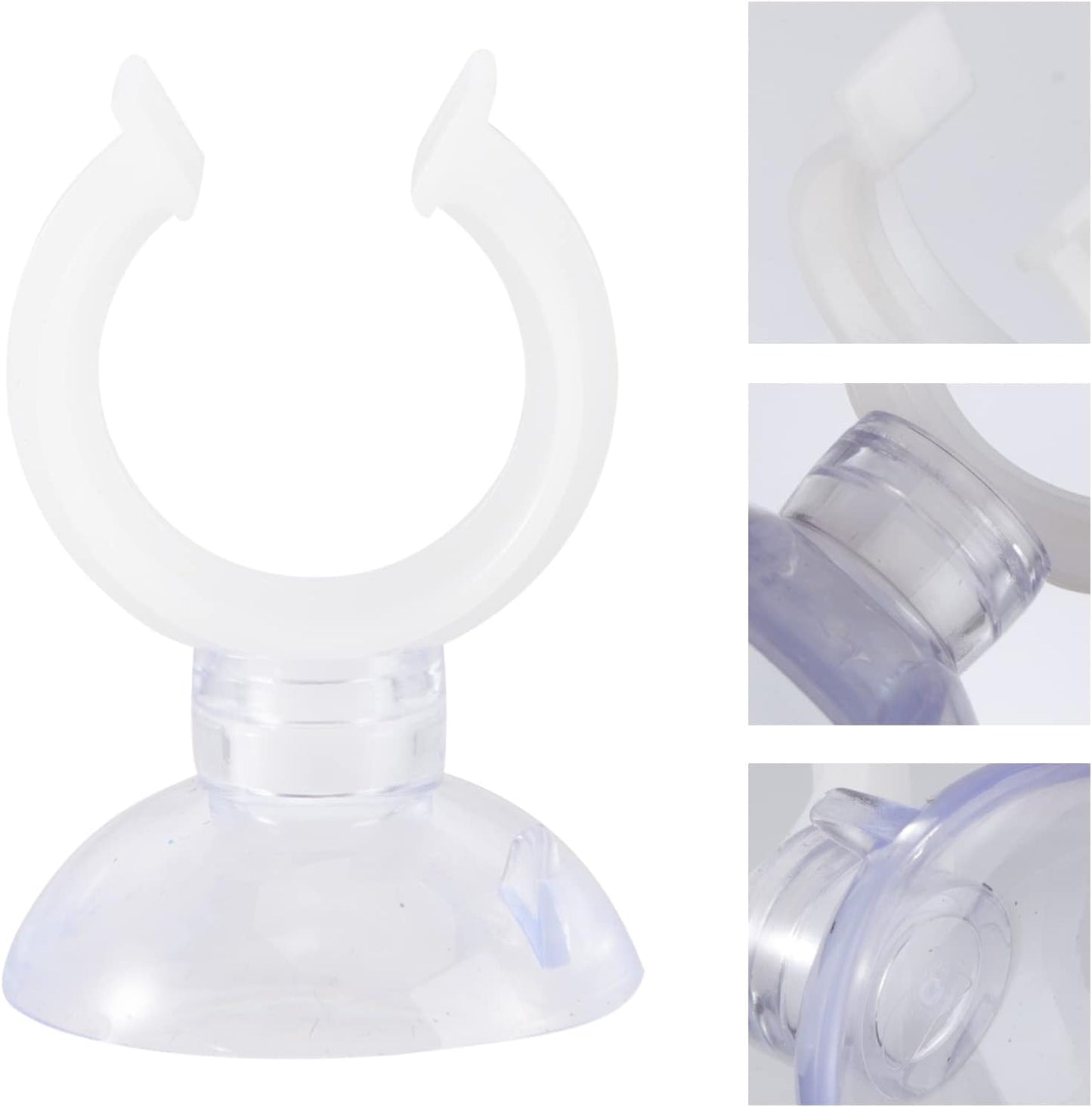 Uonlytech Candle Holders - 12 Pcs Suction Cup Tapered Candle Holders for Christmas Decor | Cone Stand