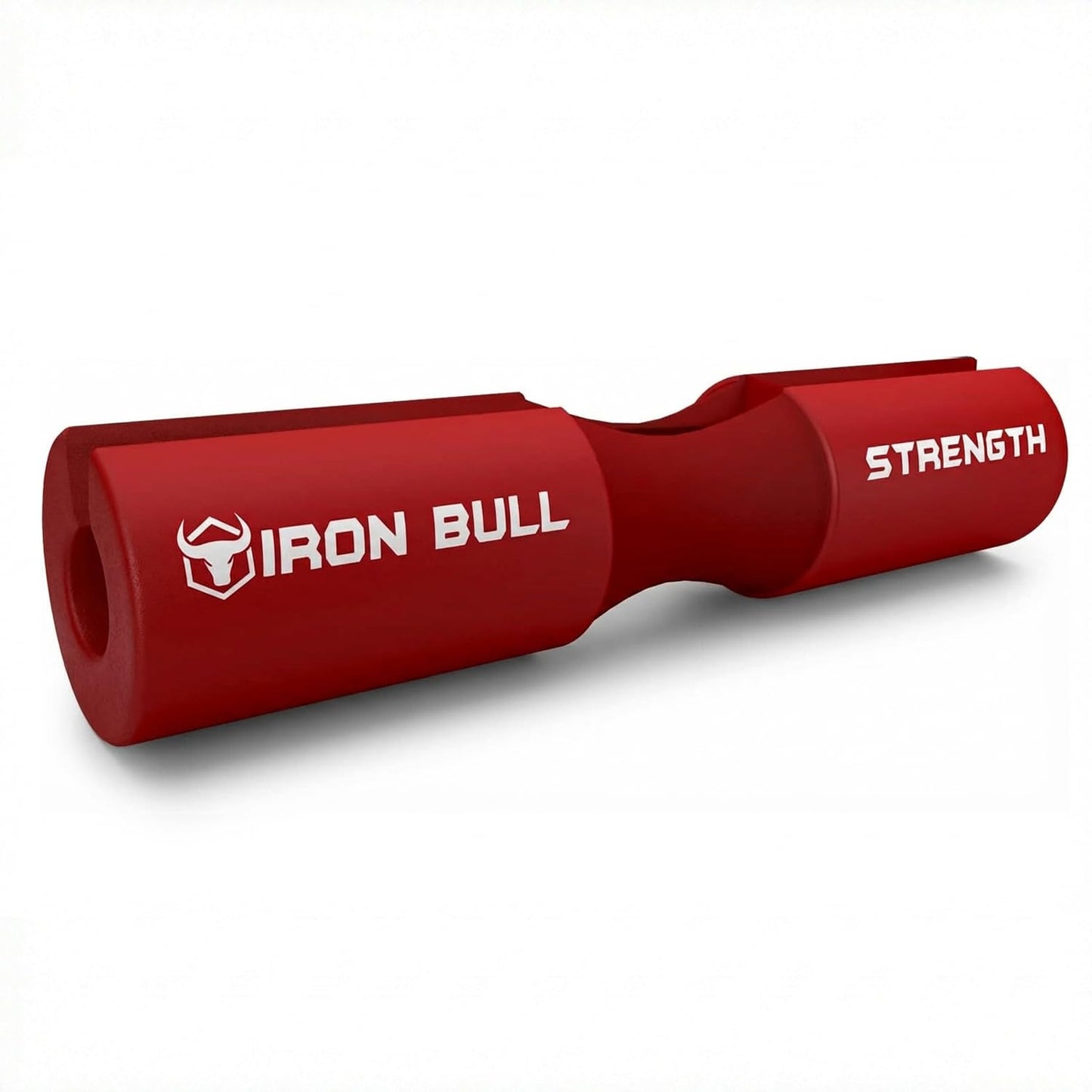 Advanced Squat Pad - Barbell Pad for Squats, Lunges & Hip Thrusts - Neck & Shoulder Protective Pad Support (Red)
