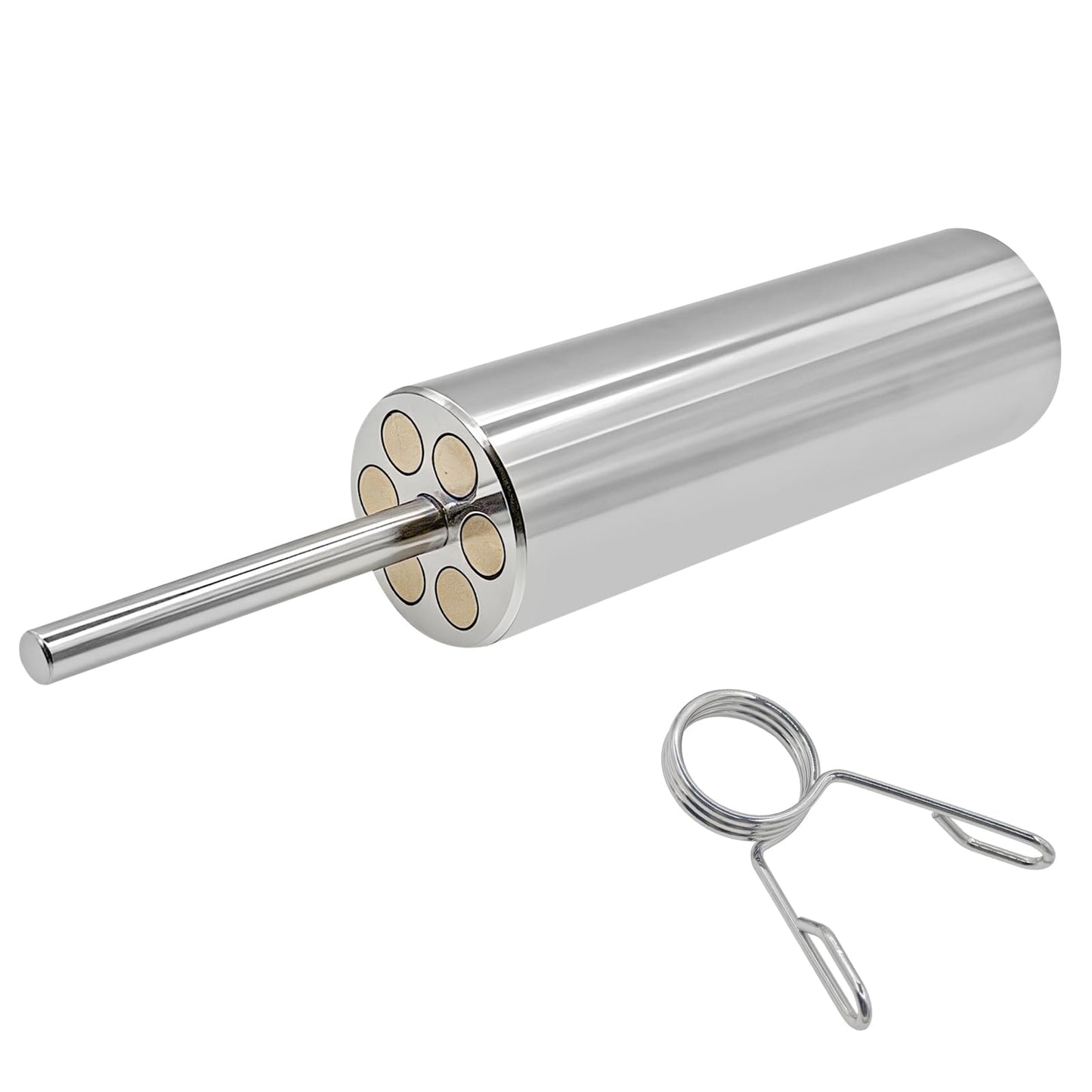Bpbdzz Weight Stack Pin Extender - 5/16" (8mm) Fit for Gym Cable Machine & Home Gym, 6 Strong Magnets & Durable Steel Construction, Supports Up to 133LBS, Compatible with 2" Olympic Weight Plates