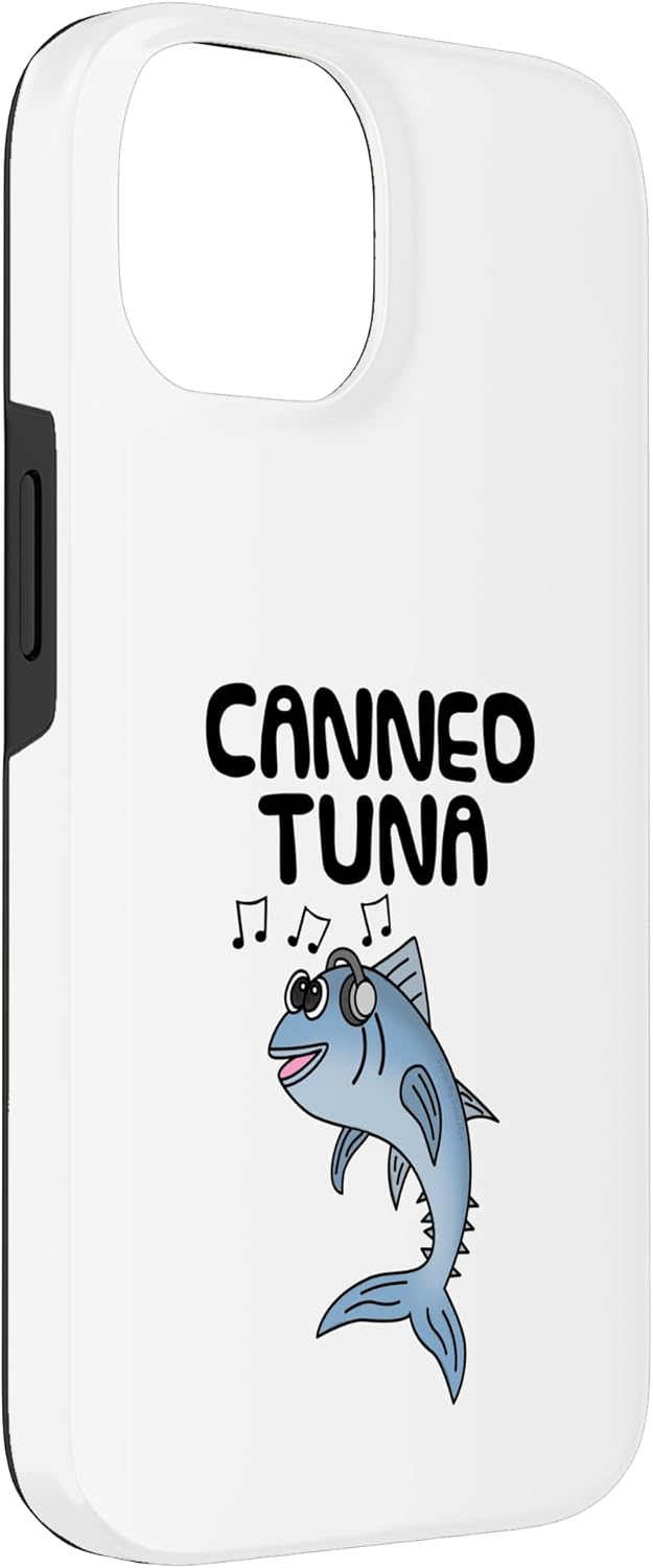Canned Tuna Sound Guy Musician Funny By DoodleRob 14 Canned Tuna, Sound Engineer DJ Musician Fish Funny Case for iPhone