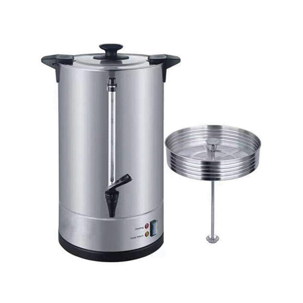Restaurantware-55 Cup Coffee Urn, 1 Double Wall Hot Beverage Dispenser - Quick Brewing, For Home Or Commercial Use, Stainless Steel Coffee Dispenser, Equipped With Water Gauge and Safety Mechanism,