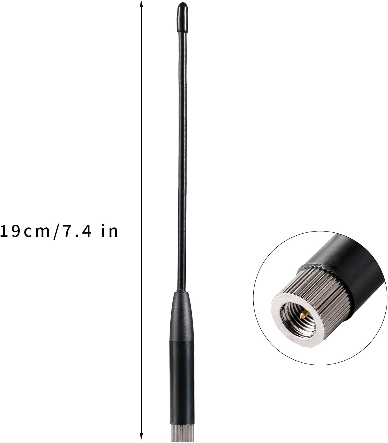 eifagur 10dBi 915MHz V3 LORA32 915MHz ESP32 Adapter2 Sets, Meshtastic LoRa Soft Whip Antenna with SMA Male Connector