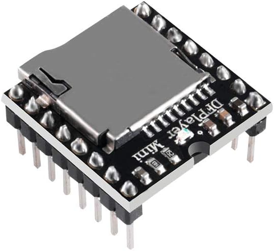 AOICRIE 4pcs MP3 R3 Dfplayer Mini Player Module Compatible with for Voice Module DIY DFPlayer Mini Voice Decode Board