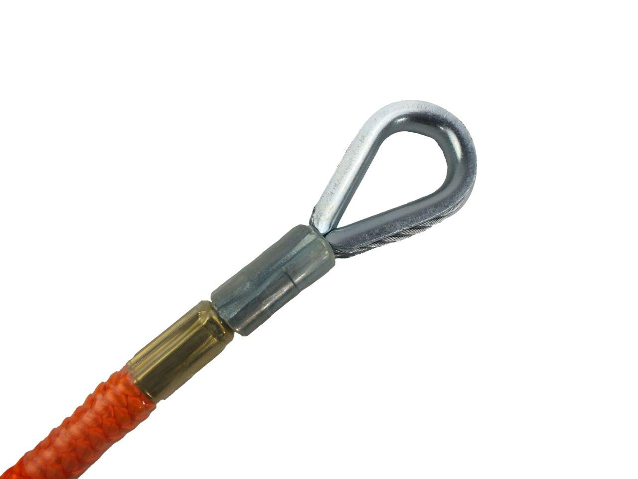 ProClimb Flip Line Kit, 1/2 in x 12 ft - USA Made with Aluminum Swivel - Arborist Equipment