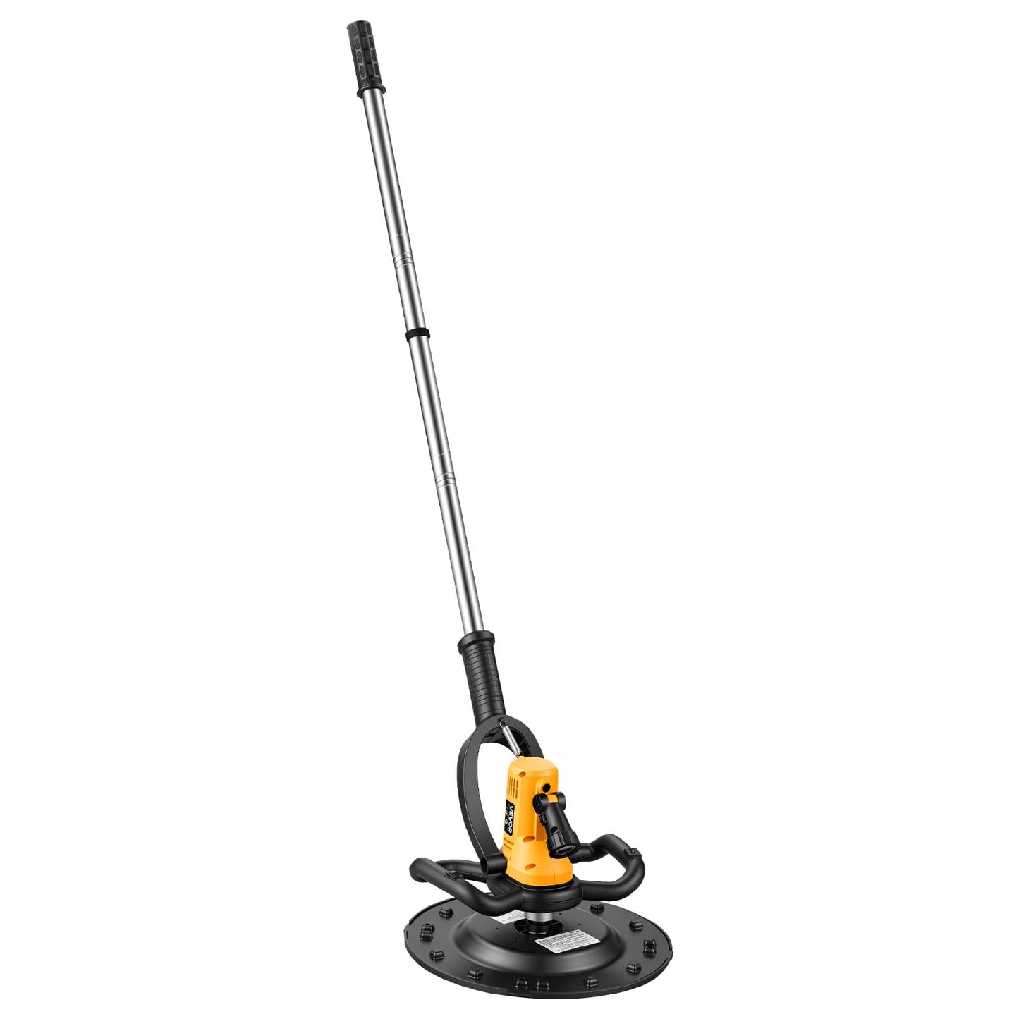 VEVOR Electric Power Trowel, 800W Concrete Finishing Machine Corded with Mixing Rod, 6-Speed Adjustable 120–200 RPM, Steel & Plastic Trowel Discs, Extension Handle, Floor Smoothing Cement Finisher
