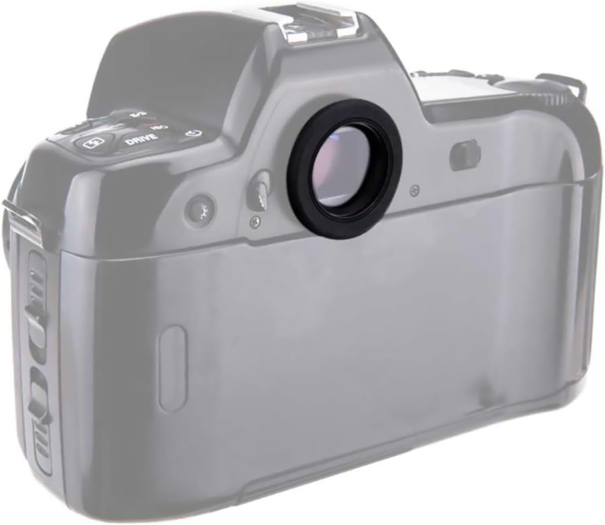 ZEZEFUFU D850 D800 Camera Silicone Eyecup Eyepiece with Glass for Nikon Camera