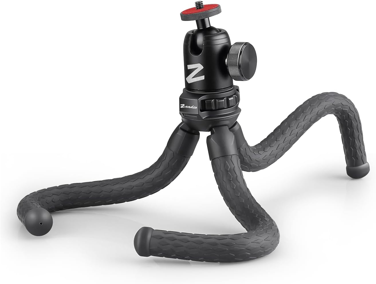 Zeadio Flexible Tripod Kit with Metal Ball Head for Cameras and Smartphones