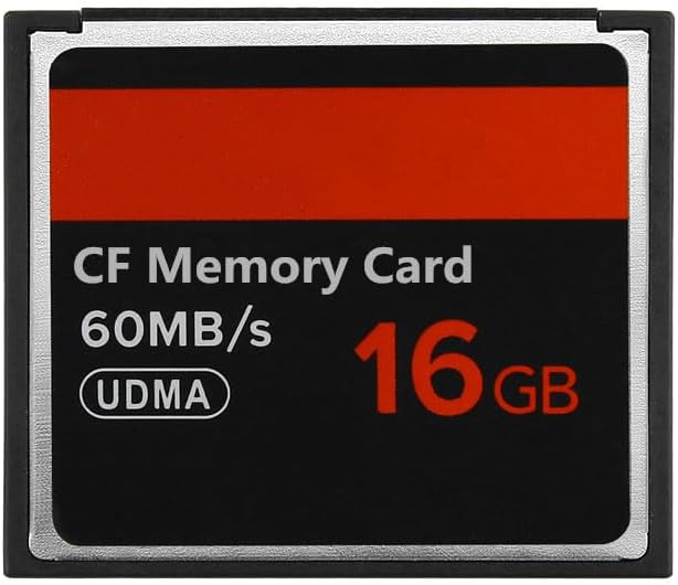Bdiskky 64GB 60MB/s CF Memory Card High Speed Up to Digital Camera CF Card