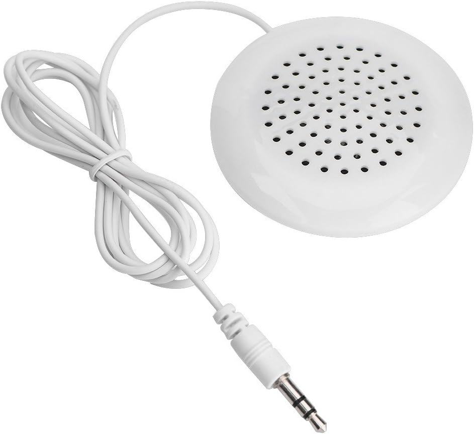 Yanmis 3.5mm MP3 MP4 Mini Speaker, Portable Plug Stereo Pillow Speaker Laptop Speakers Wired for Player Mobile Phone
