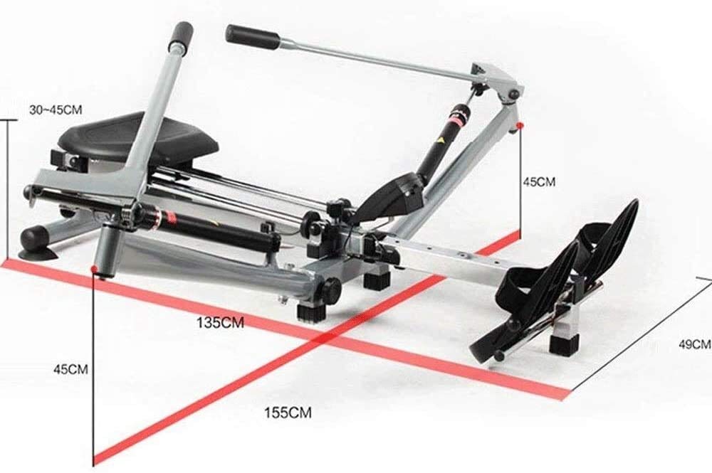 Range Rowing Machine Folding Rower - for Gym or Home Use Commercial Grade Quality Exercise Equipment