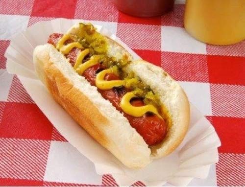 1500 Paper Hot Dog Trays | White Hot Dog Wrappers | 8 Inch Hotdog Tray Holders Plates | Disposable Fluted Hotdog Boats | Hotdog Container - Concession Stand Trays - Hot Dog Cart Accessories