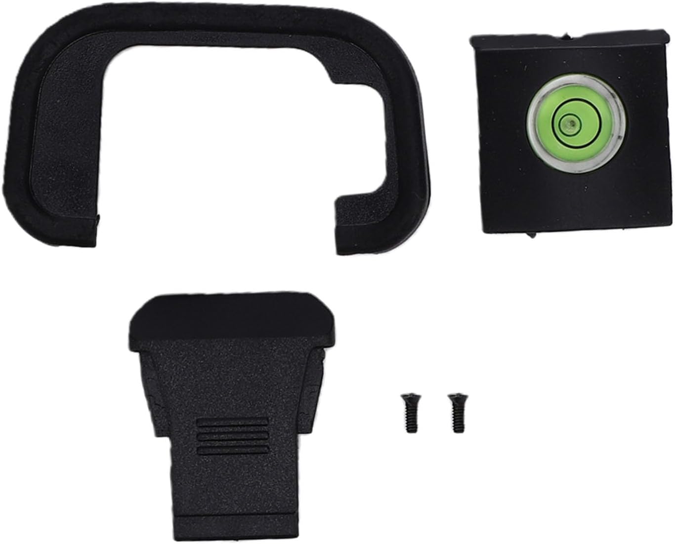 R8 Yunseity Viewfinder Eyecup, Soft Silicone Eyepiece with Hot Shoe Cover and Level for RP Camera, Portable Accessories