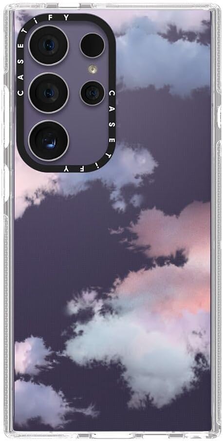 CASETiFY S24 Clear Galaxy Ultra Case - Clouds - Clear