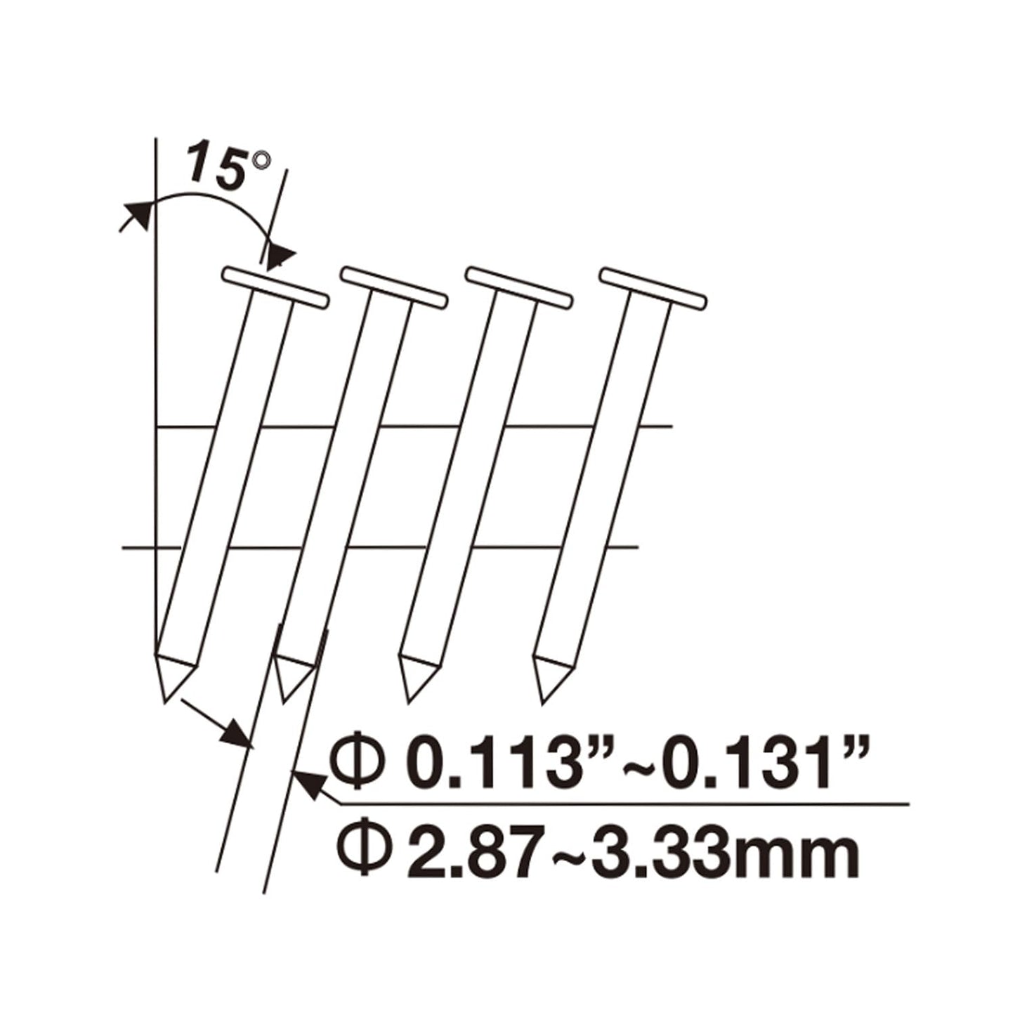 Freeman 2nd Generation Pneumatic 15° 3-1/2" Coil Framing Nailer with Adjustable Metal Belt Hook and 1/4" NPT Air Connector | G2CN90