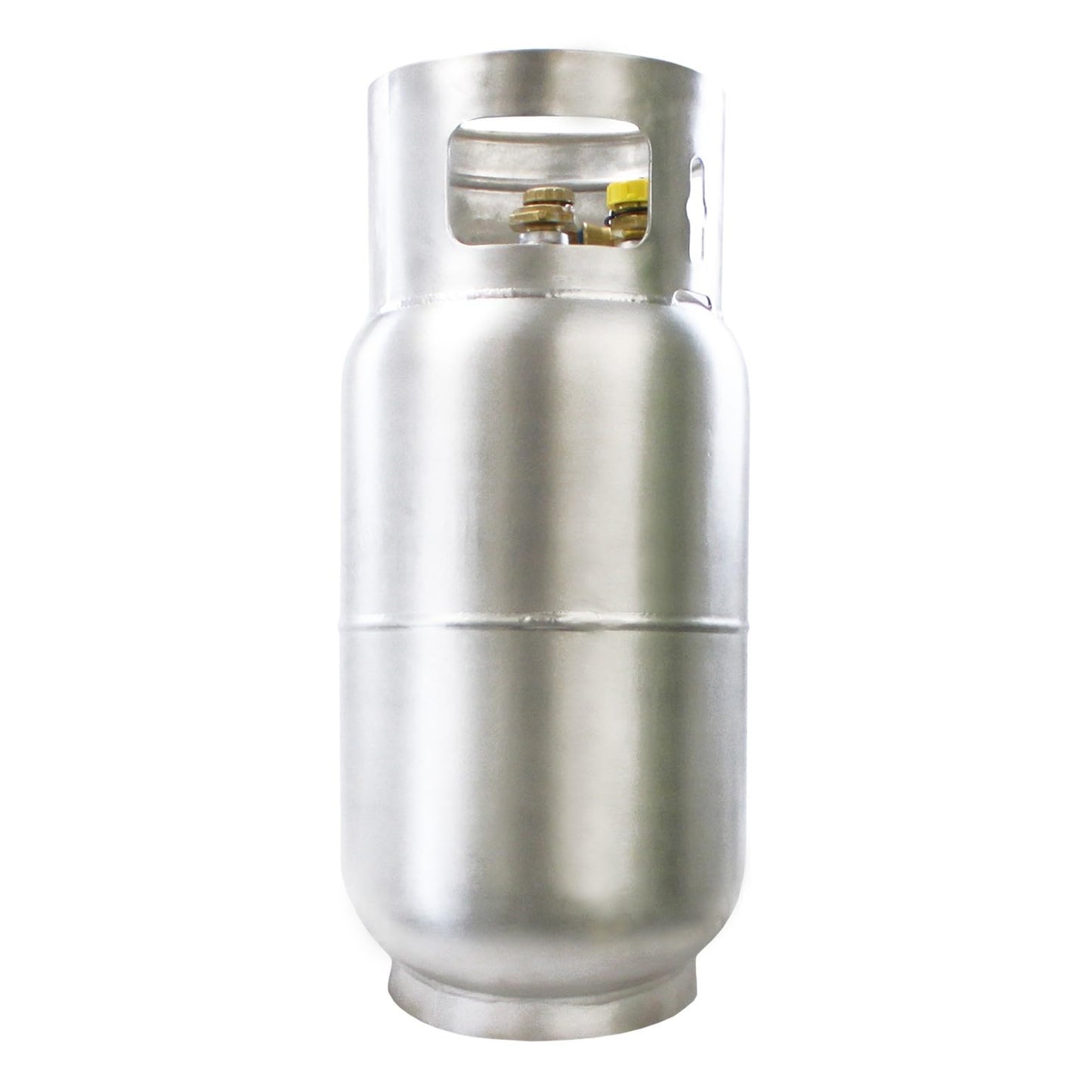 Flame King 33.5lb Aluminum Forklift Propane Tank with Gauge, DOT and TC Compliant, Lightweight, Rugged-Designed