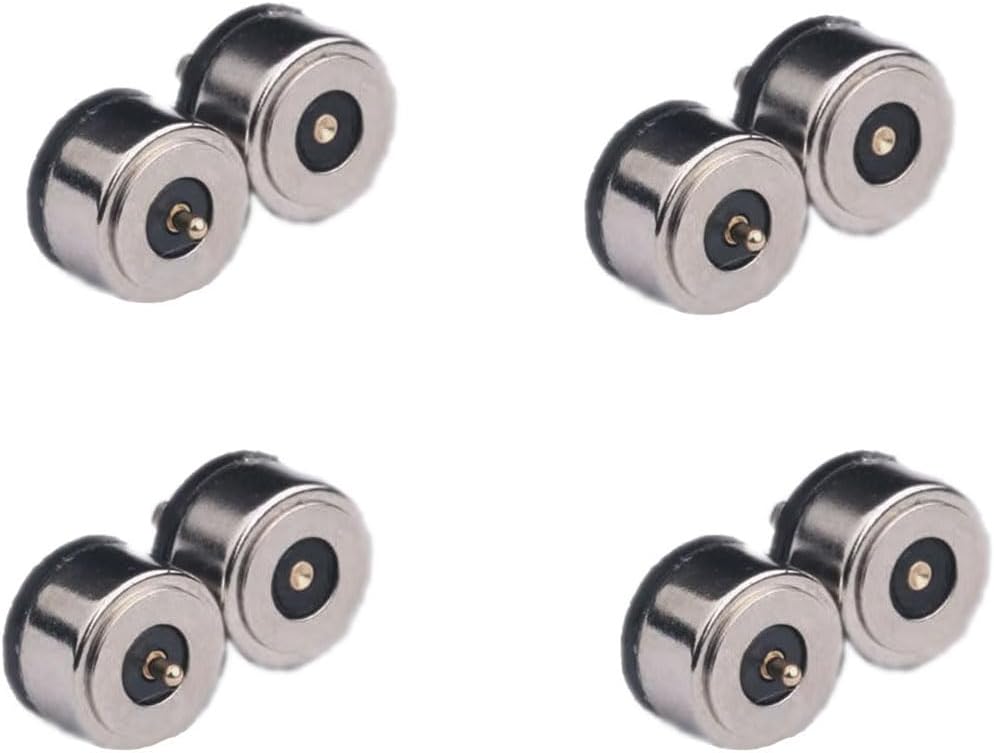 KFAREJGOAE 10 2 8mm Pieces Magnet Male Female Pin Magnetic Cable Magnetic LED Light Power Socket Terminal Accessories