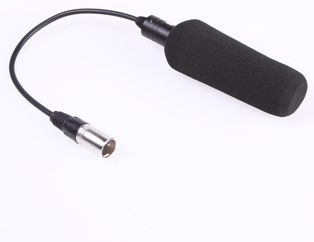FocusFoto Professional Handheld Shotgun DV Interview Mic Microphone for Video DSLR Camera Camcorder with XLR Cable