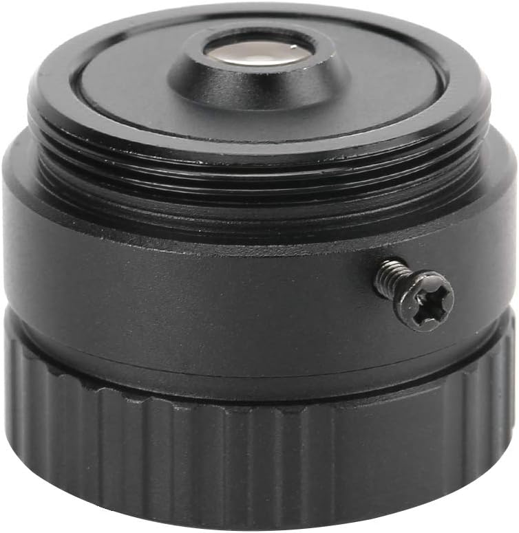 TEUOPIOE 2.5mm 3MP 2.5mm 3MP F1.2 1/2.5 Camera Lens, Definition HD CS Mount Focus Fixed CCTV Lens for Camera