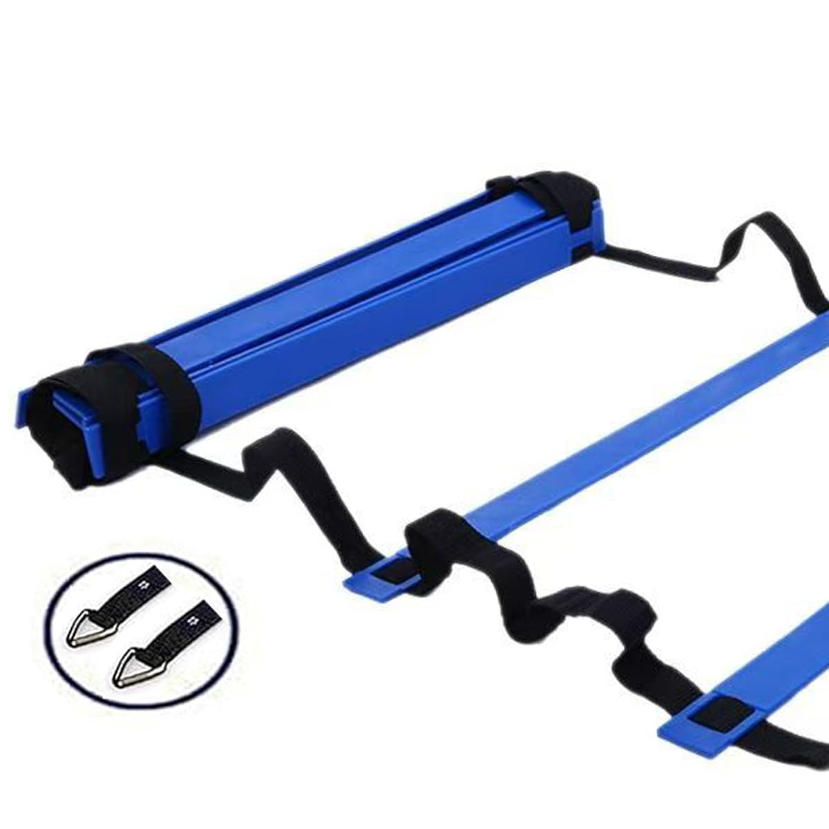 XINXIANG 20ft Sports Agility Ladder, Agility Training Equipment for Football, Exercise, Tennis, Legs Workout with Speed Parachute, Cones and Carry Bag