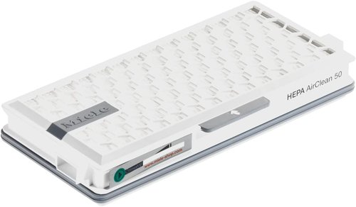 Miele HEPA AirClean SFHA50-2 Vacuum Filter - 12 Month Lifespan & TimeStrip Indicator | XL Pack for 2 Years of Clean Air