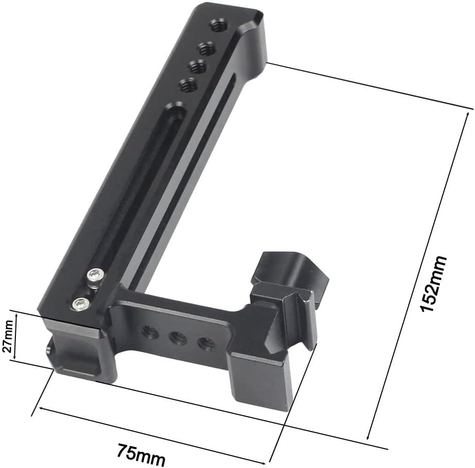 FEICHAO 1/4 3/8 F5Pro, A7C,XT4 Magic Arm Kit Double Head to with Universal Handle for Camera Micro Frame Monitors (Kit