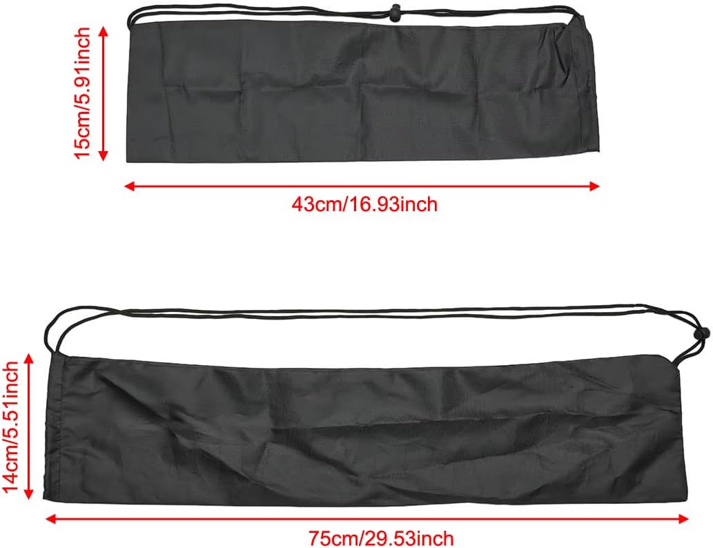 ThtRht 4 Pack 17'' 30'' Tripod Carrying Case Bag with Drawstring Portable Compact Dust Cover Storage Organizer Sleeve