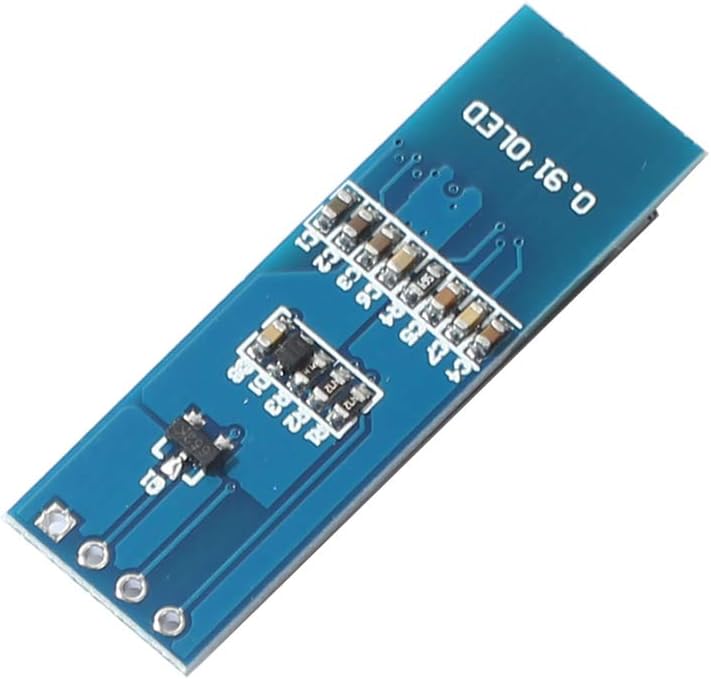 Generic 0.91 inch 128x32 I2C 4-PIN 3.3V 5V 12832 SSD1306 IIC Serial OLED LCD Screen DIY Module DC Low Consumption LED