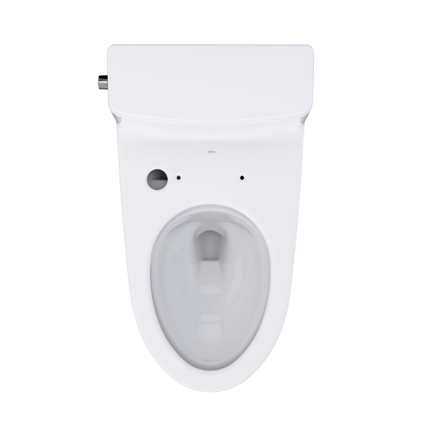 TOTO® Redington™ One-Piece Elongated 1.28 GPF WASHLET®+ and Auto Flush Ready Universal Height Toilet with CEFIONTECT®, Cotton White - CST672CEFGAT40#01