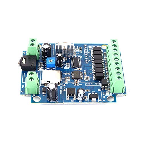 Lufasa MP3 12V 12W 4ohm 8ohm 8 Voice Player Module DC Power Amplifier Module Voice Module Music Alarm Prompter Trigger