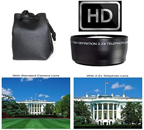 Generic 2.2X NX2000 NX300 NX1100 NX1000 20-50mm) (40.5mm HD Telephoto Lens for Samsung (for Compatible)