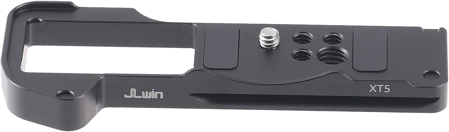 FocusFoto X-T5 Quick Release Baseplate QR Plate Mount for Fujifilm Fuji Mirrorless Camera, Compatible with Arca-Swiss