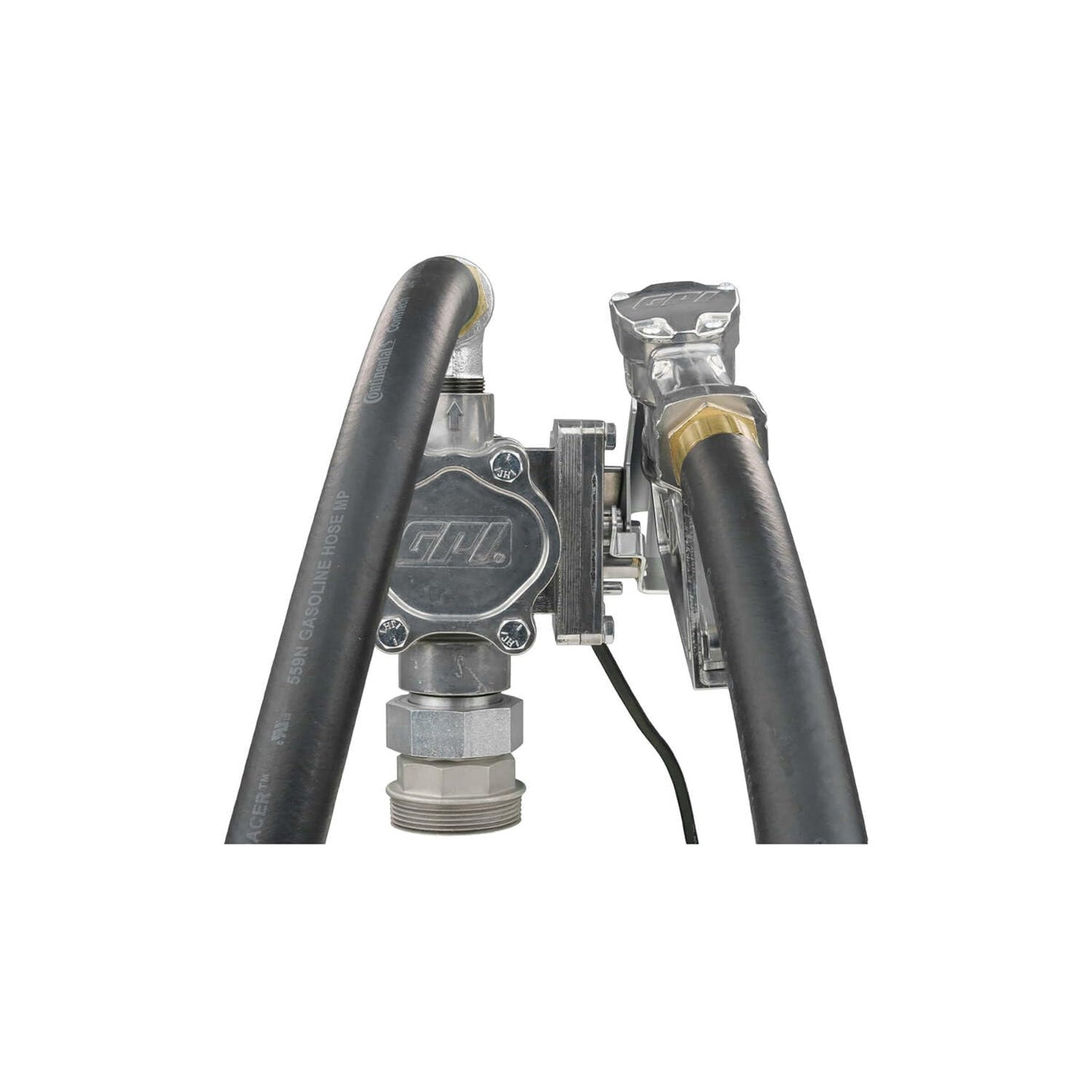 GPI - EZ-8 Fuel Transfer Pump, Manual Shut-Off Nozzle with Spin Collar, 8 GPM, 12 Volt (137100-05)
