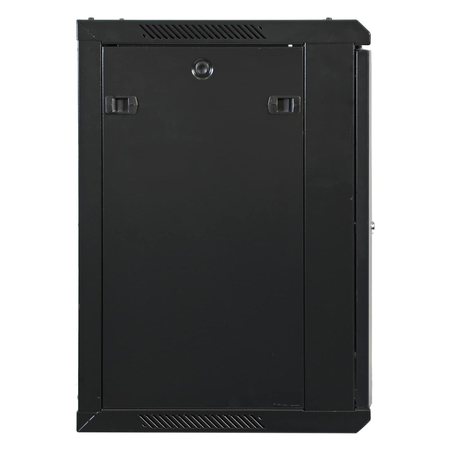 12U Professional Wall Mount Network Server Cabinet Enclosure 19-Inch Server Network Rack Low-Profile Black