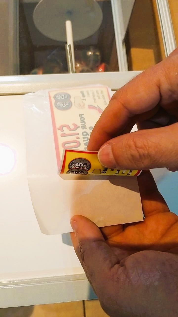 $1 Decal for Big Capsule Vending Machine. Gumball Machine Display Sticker. Northwestern, Beaver, NB, A&A, Oak, LYPC & More. ONE DOLAR Reversible Price Label (25pc) 4 X 0.25 - Vending Machine Supplies