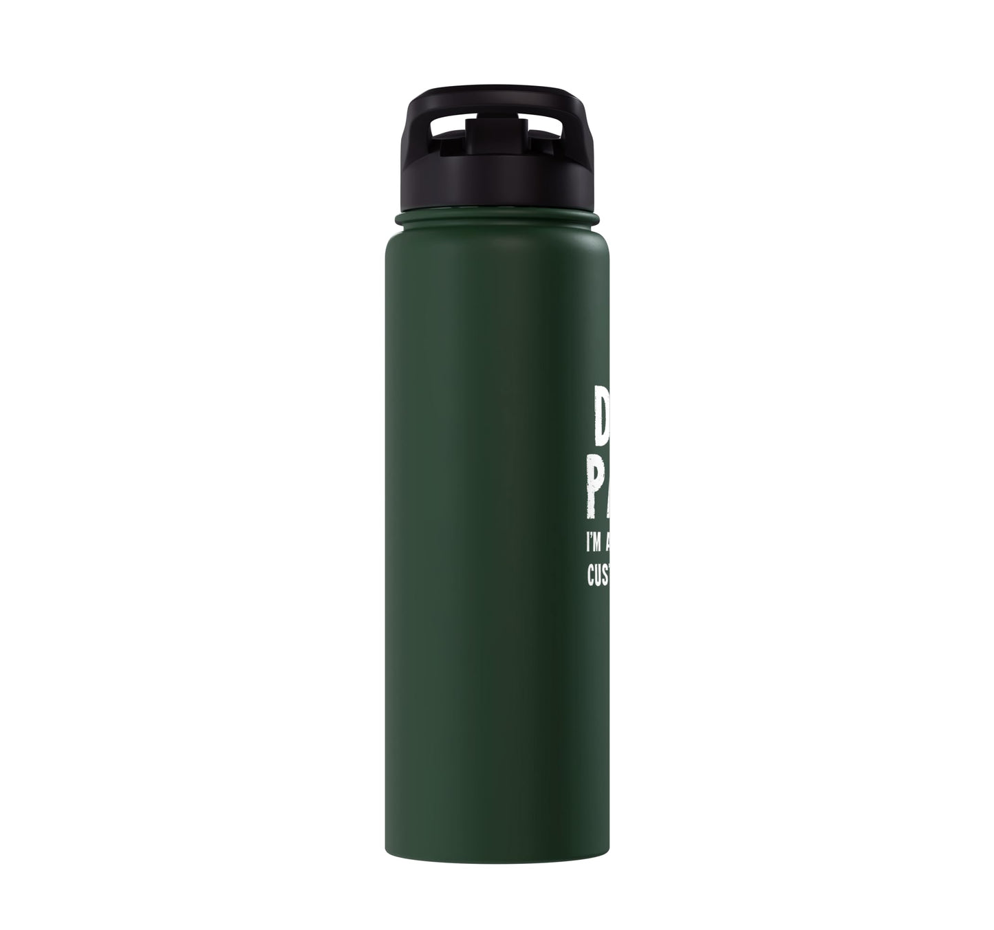 Custom Training Designer Stainless Steel Insulated Water Bottle