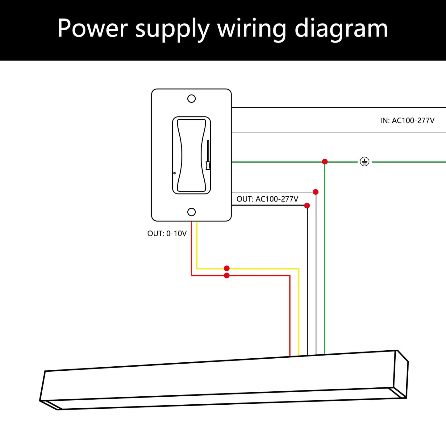 be studied 16FT LED Linear Light, 200W Pendant Light Fixtures, 0~10V Remote Switch, 3000K 4000K 6000K Color Changing Function, Combination Black Ceiling Shop Light, Suspended Office Lighting Fixture