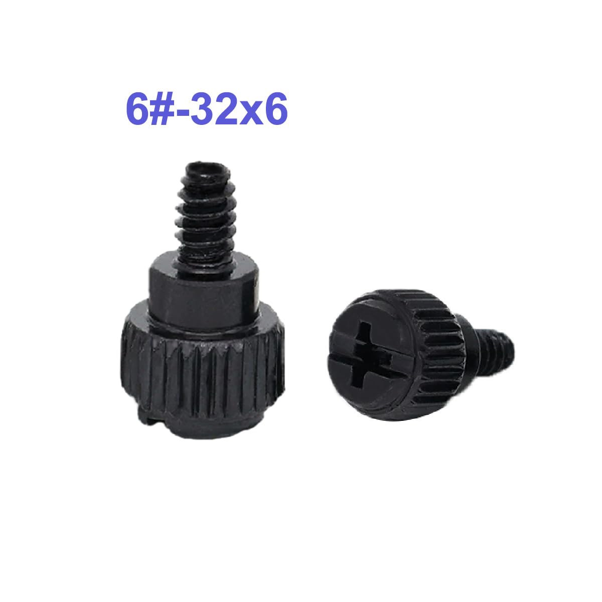 Mougerk 6-32 (10PCS) Computer Case Thumb Screws Computer Case Screws