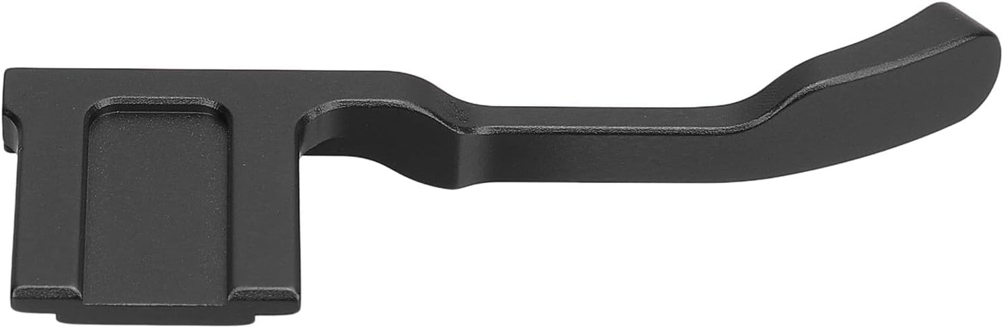 RASTKY GFX-50R Camera Thumb Up Grip Aluminum Alloy Metal Support with Hot Shoe Cover for Mirrorless Camera (Black)