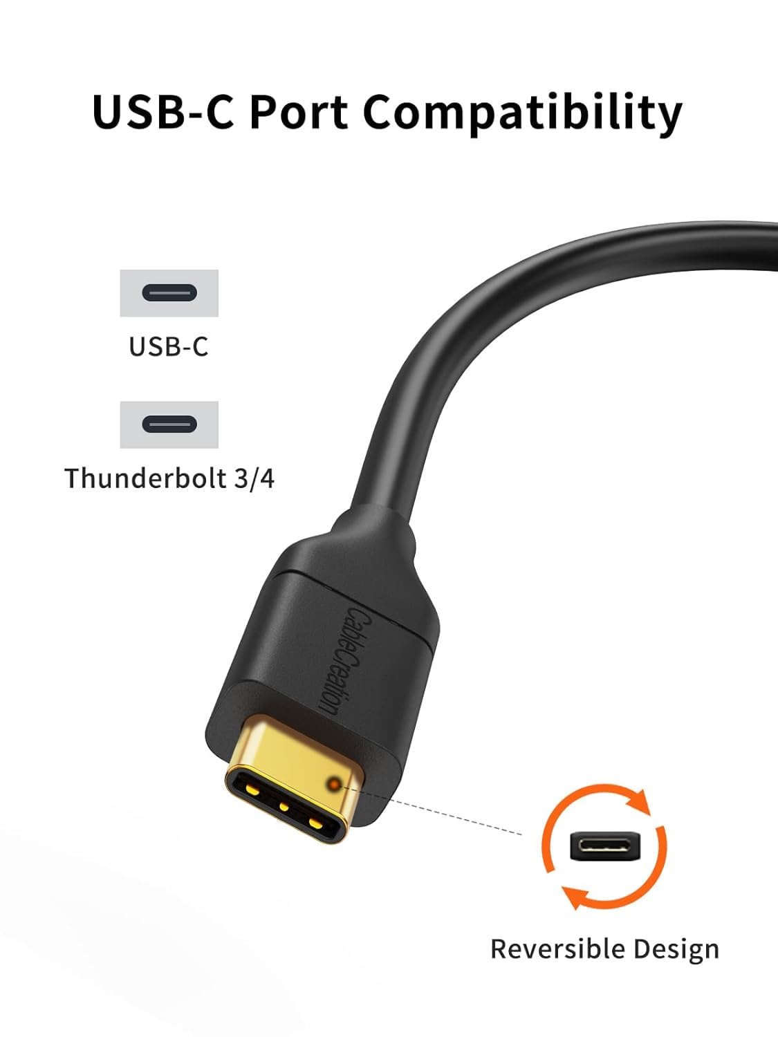 3.1 3FT, 10Gbps 3 Black,1M CableCreation USB C to USB B Cable USB Type B to USB C Cable for Thunderbolt Host MacBook