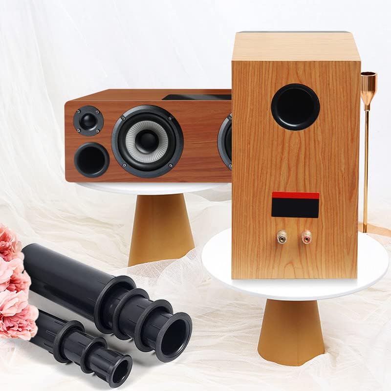Kalevel 1.6 4.6 2 Speaker Cabinet Port Tube Bass Reflex Speaker Box Bass Port Hole Accessories Vent Port Components