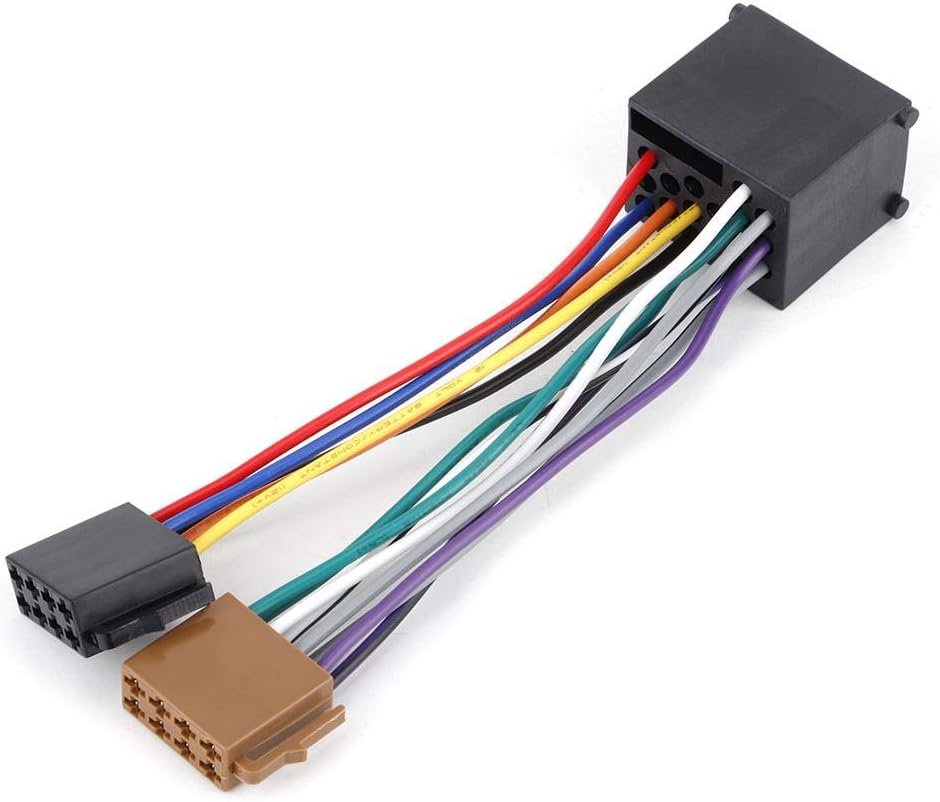 E36 E46 E39 KIMISS Radio Wiring Harness, Fits for Car Stereo Harness Radio Adapter Stereo Harness Cable ISO Plug Radio