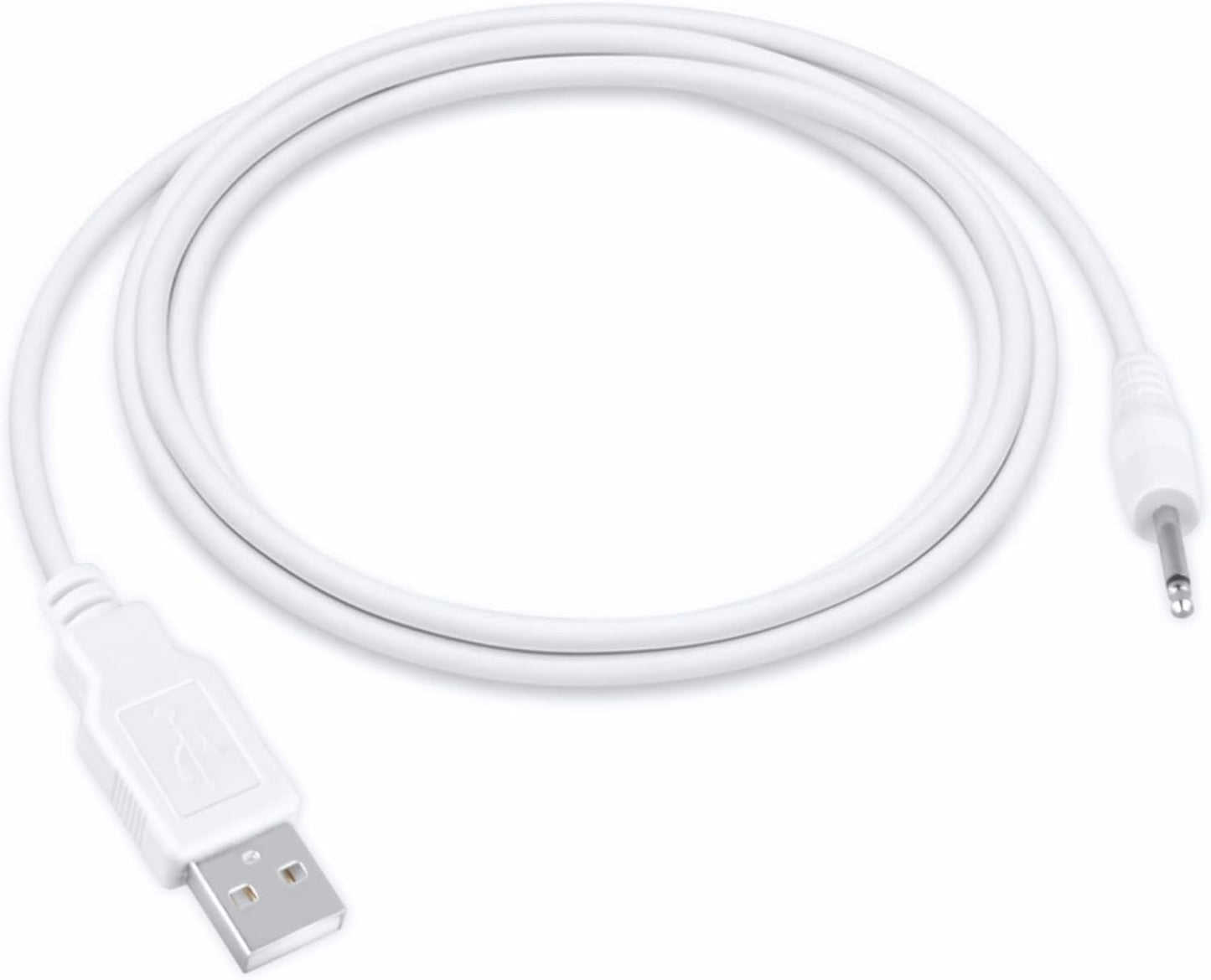 3ft Black USB to DC Power Charger Cable for Bed Geek Wand